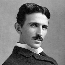 Nikola Tesla, circa 1890